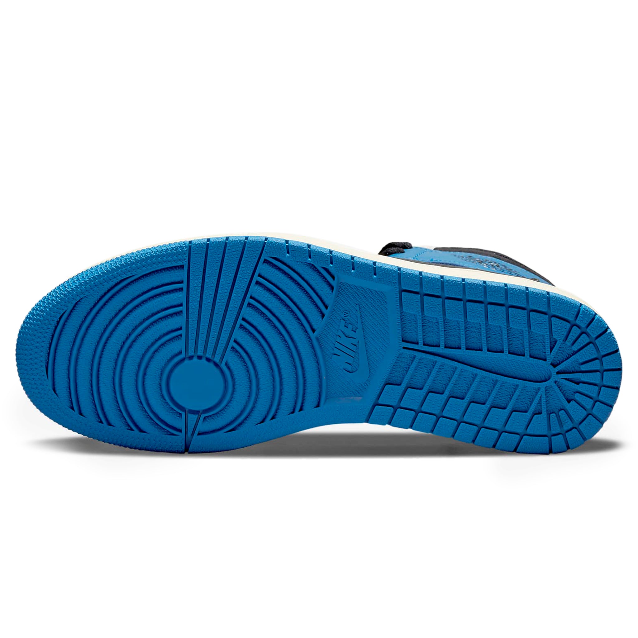 Siole View of Travis Scott x Air Jordan 1 High OG SP Fragment Design DH3227-105